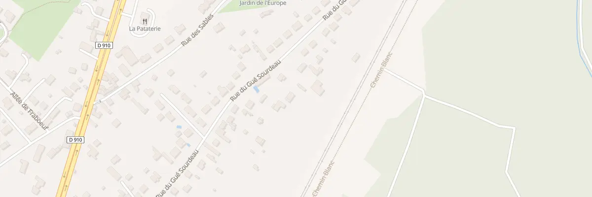Plan du 70 Rue du Gué Sourdeau à Chasseneuil-du-Poitou