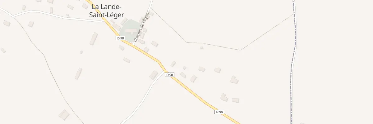 Plan du 260 Rte de la Libération à La Lande-Saint-Léger