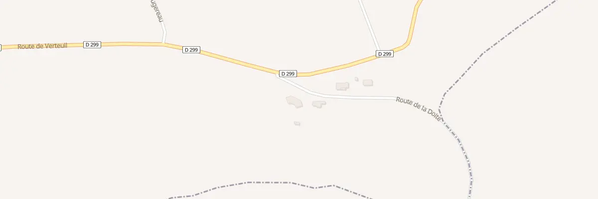 Plan du 1 La Doite à Hautesvignes