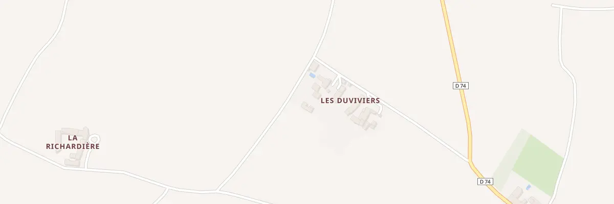 Plan du 5050 Les Duviviers à Saint-Christophe