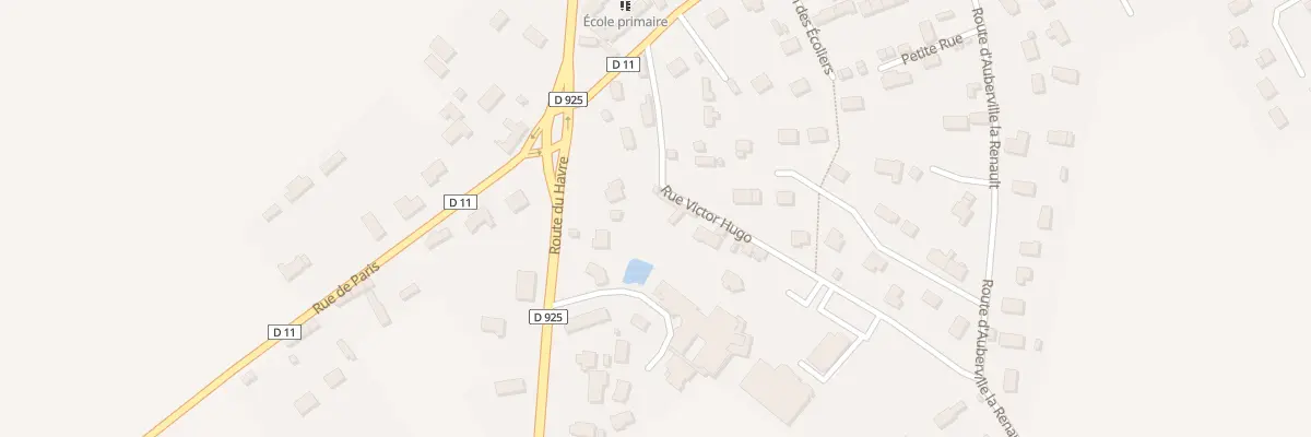 Plan du 9 Rue Victor Hugo à Épreville