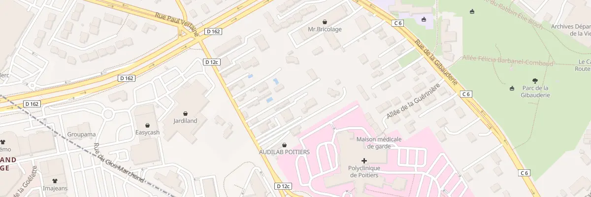 Plan du 141 Rte de Nouaille à Poitiers
