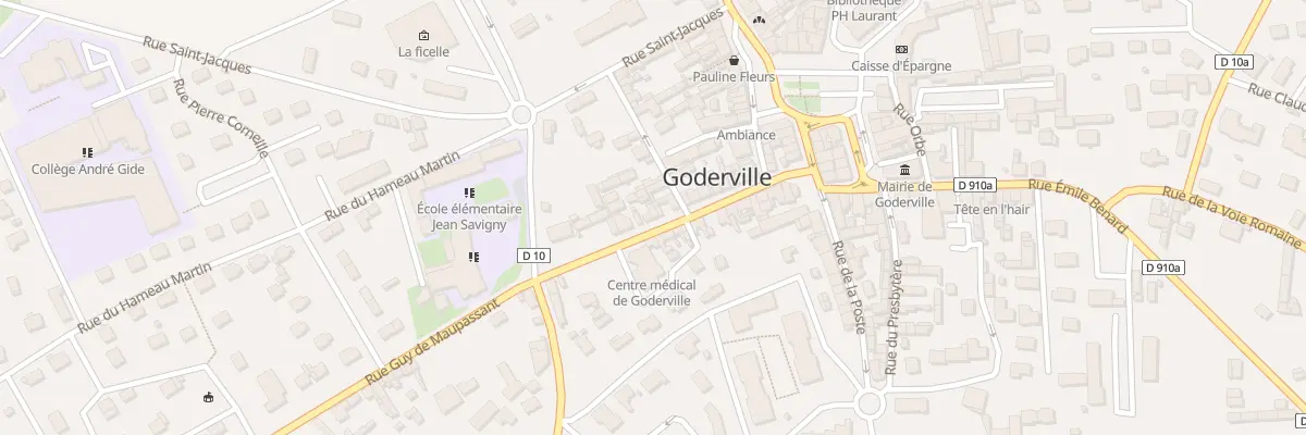 Plan du 32 Rue Guy de Maupassant à Goderville