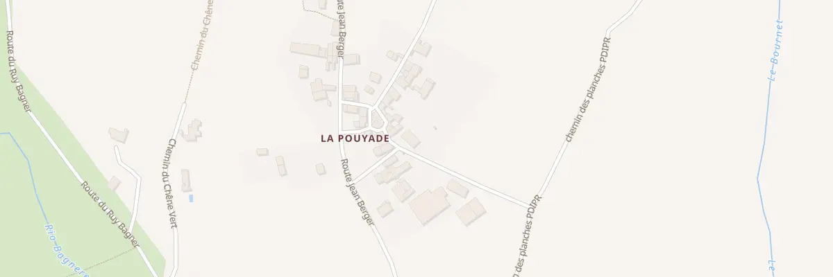 Plan du 103 Che de la Planche à Villetoureix