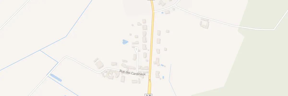 Plan du 42 Rte de Marigny à Ouzilly