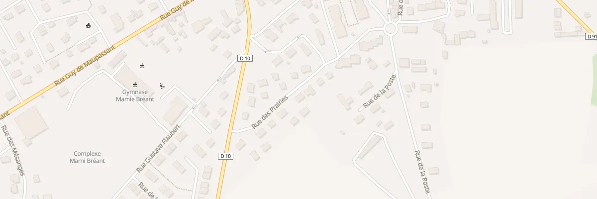 Plan du 21 Rue des Prairies à Goderville