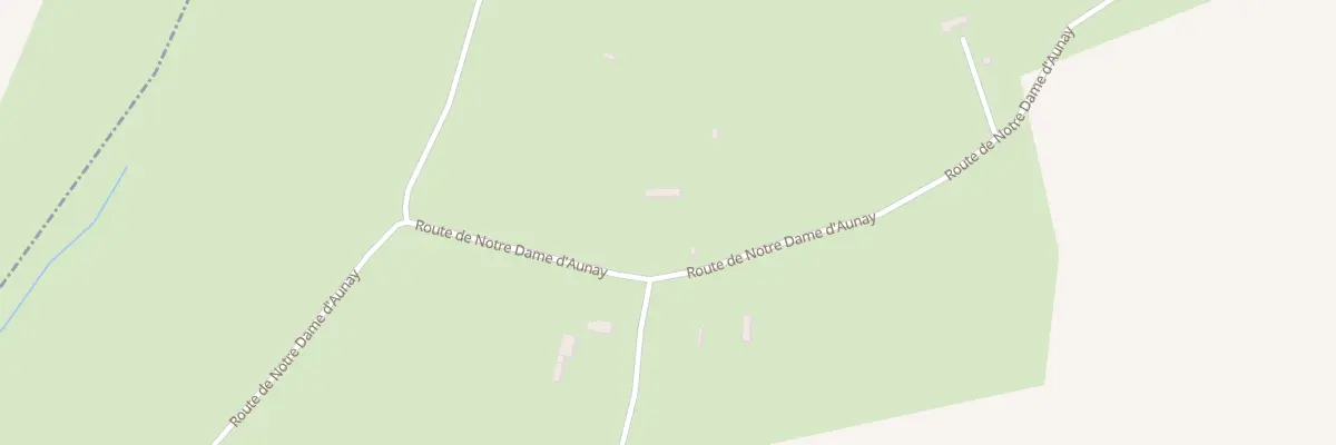 Plan du 954 Rte de Notre Dame d’Aunay à Saint-Germain-d’Aunay