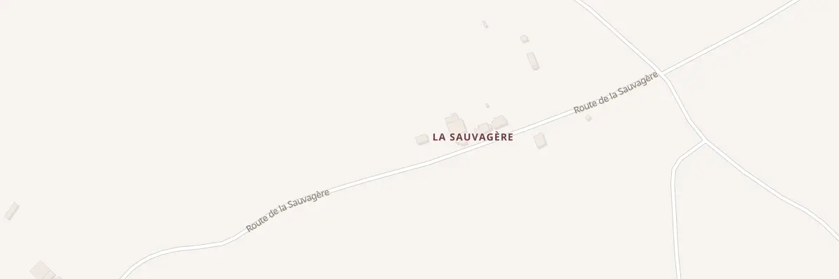 Plan du 3 Rte de la Sauvagère à Barville