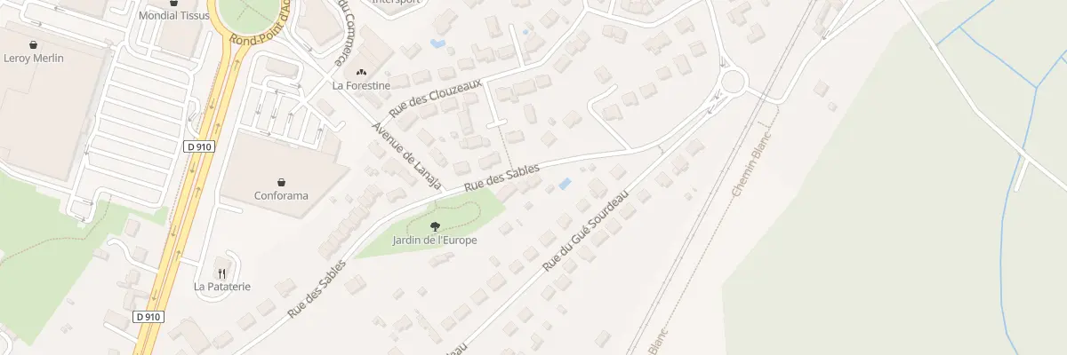 Plan du 22T Rue des Sables à Chasseneuil-du-Poitou