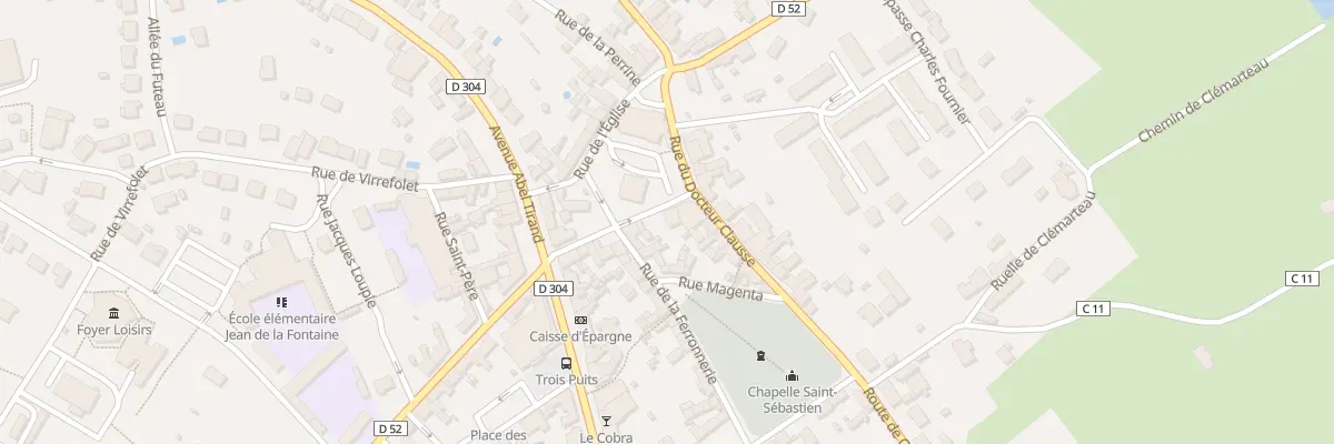 Plan du 3 Rue du Huit Mai 1945 à Parigné-l’Évêque