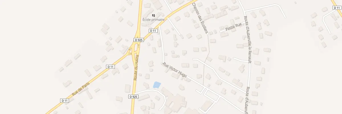 Plan du 6 Rue Victor Hugo à Épreville