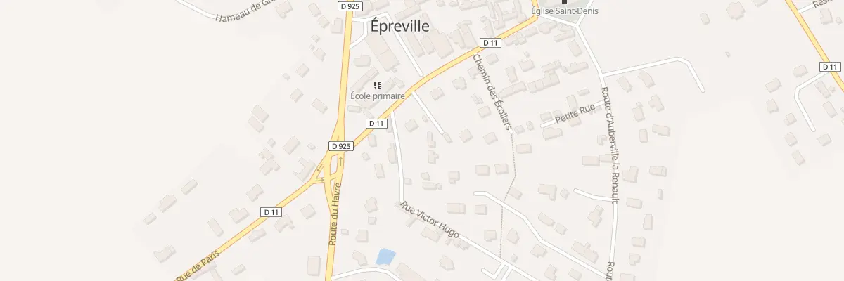 Plan du 4 Rue Victor Hugo à Épreville