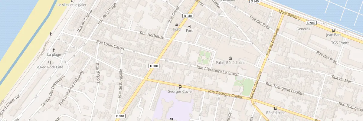 Plan du 140 Rue Alexandre Le Grand à Fécamp
