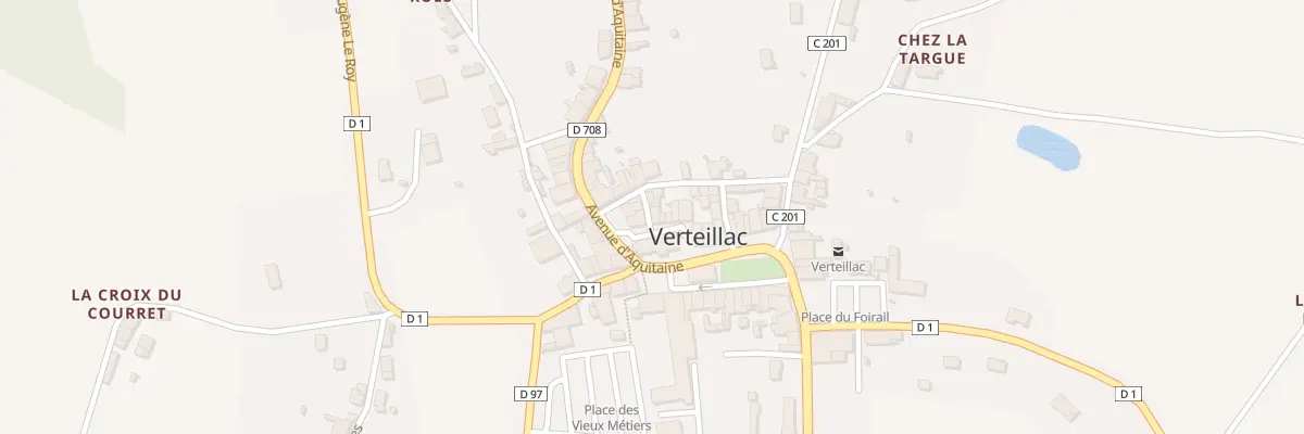 Plan du 19 Imp du Sacristain à Verteillac