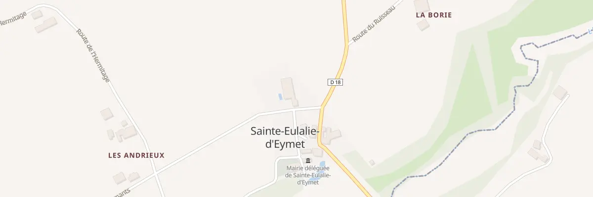 Plan du 50 Rte des Saints Amants à Saint-Julien-Innocence-Eulalie