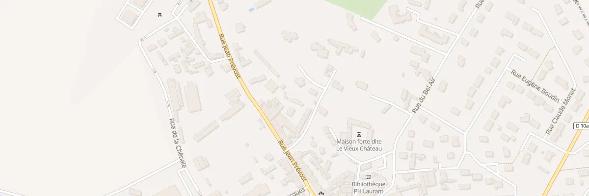 Plan du 62A Rue Jean Prévost à Goderville