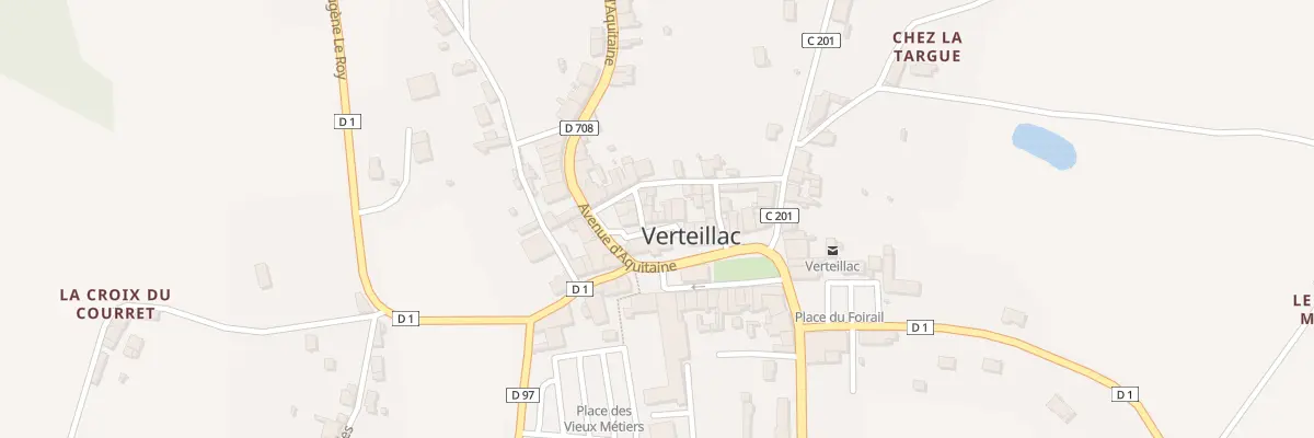 Plan du 27 Imp du Sacristain à Verteillac