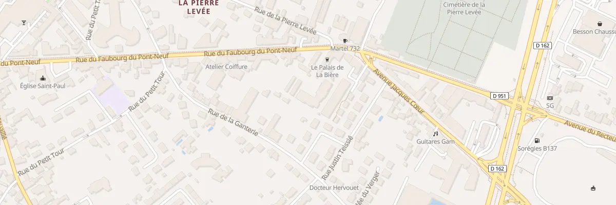 Plan du 31 Rue de la Ganterie à Poitiers
