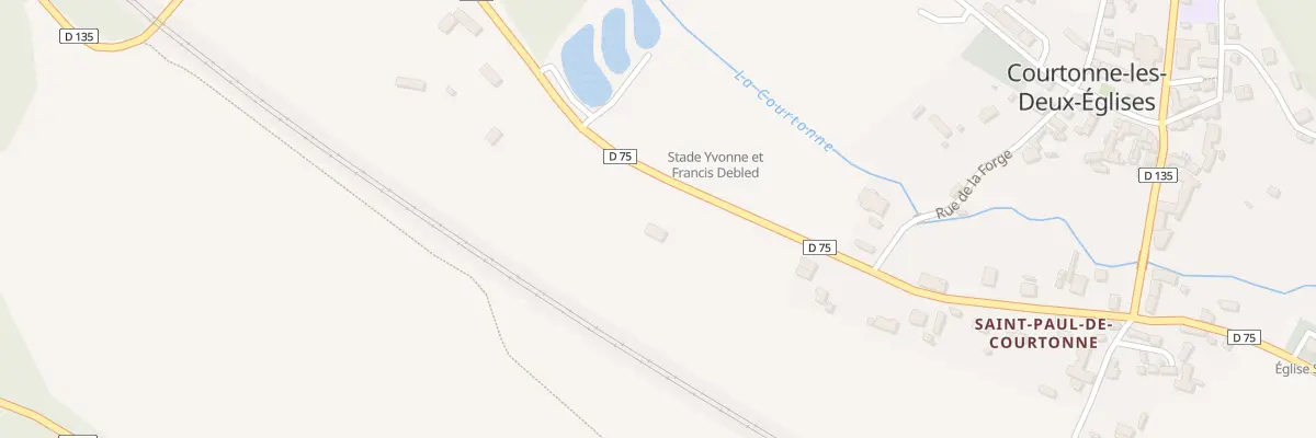 Plan du 15 Rte de Lisieux à Courtonne-les-Deux-Églises