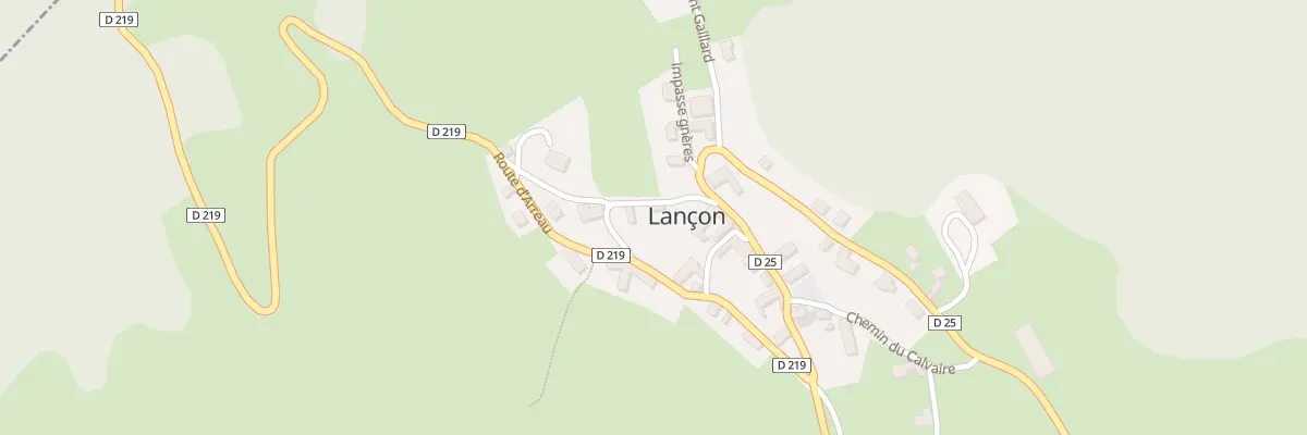 Plan du 3 Che de la Caladère à Lançon