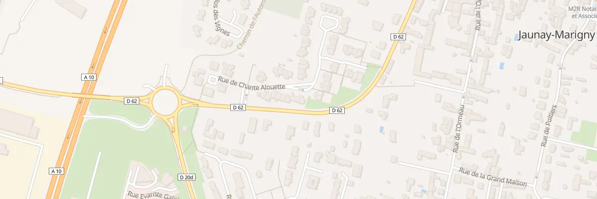 Plan du 38 Rue Chante Alouette à Jaunay-Marigny