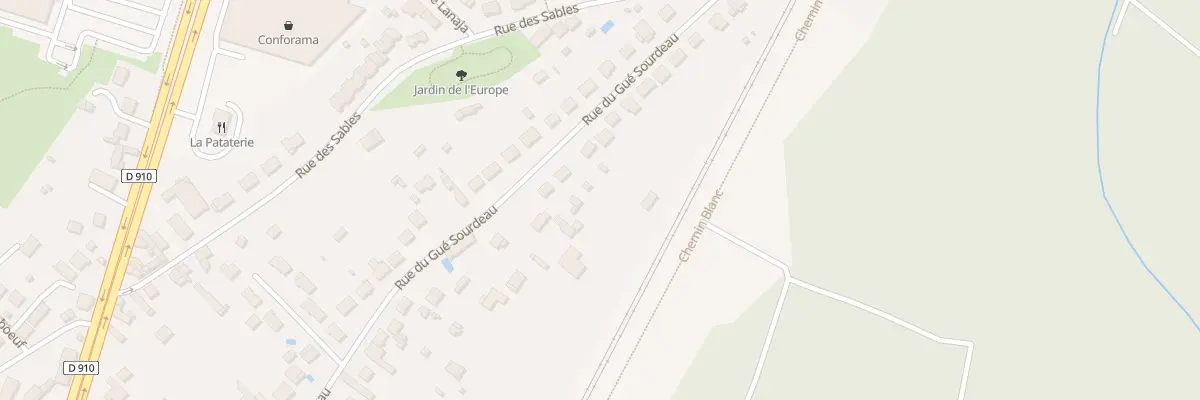Plan du 78 Rue du Gué Sourdeau à Chasseneuil-du-Poitou