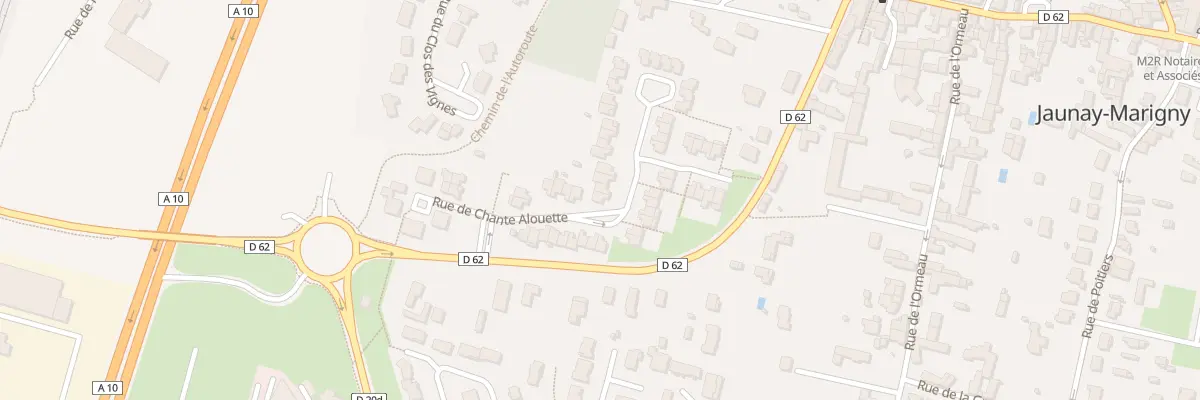Plan du 8 Rue Chante Alouette à Jaunay-Marigny