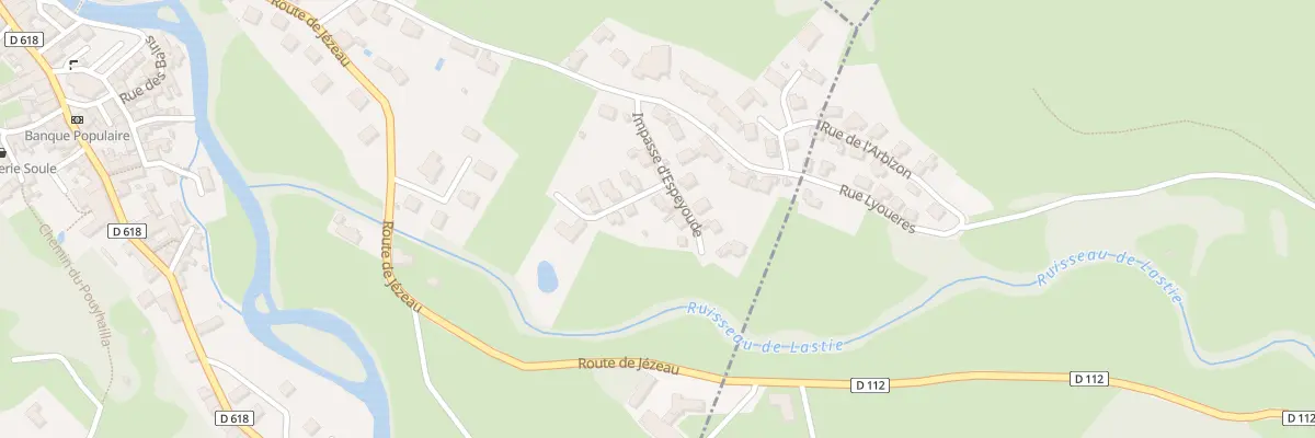 Plan du 4 Imp Espeyoude à Arreau