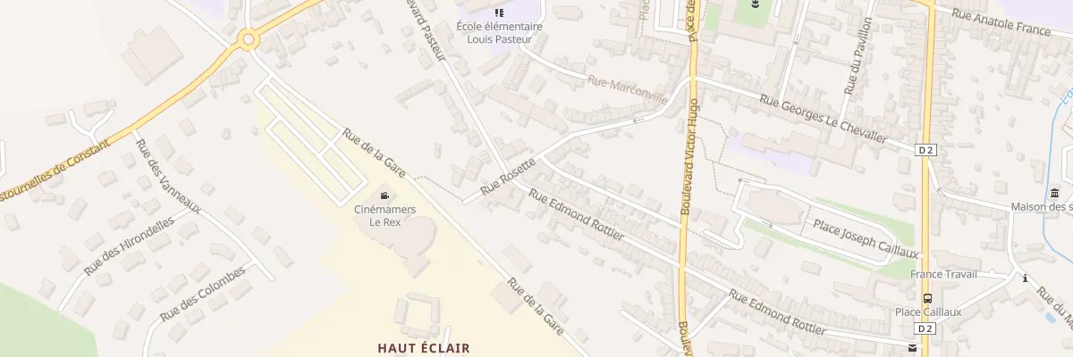 Plan du 20 Rue Rosette à Mamers