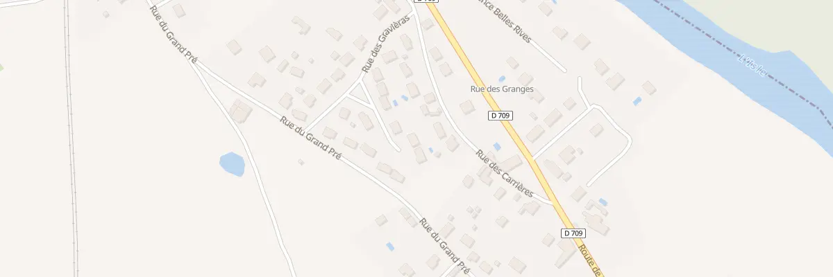 Plan du 9 Rue des Gravieras à Saint-Front-de-Pradoux