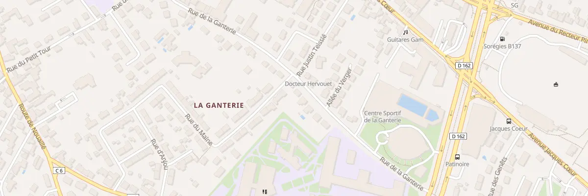 Plan du 42 Rue de la Ganterie à Poitiers