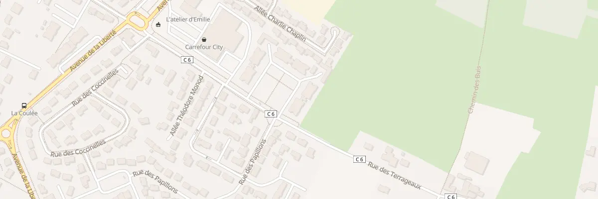 Plan du 29 Rue de Terrageaux à Buxerolles