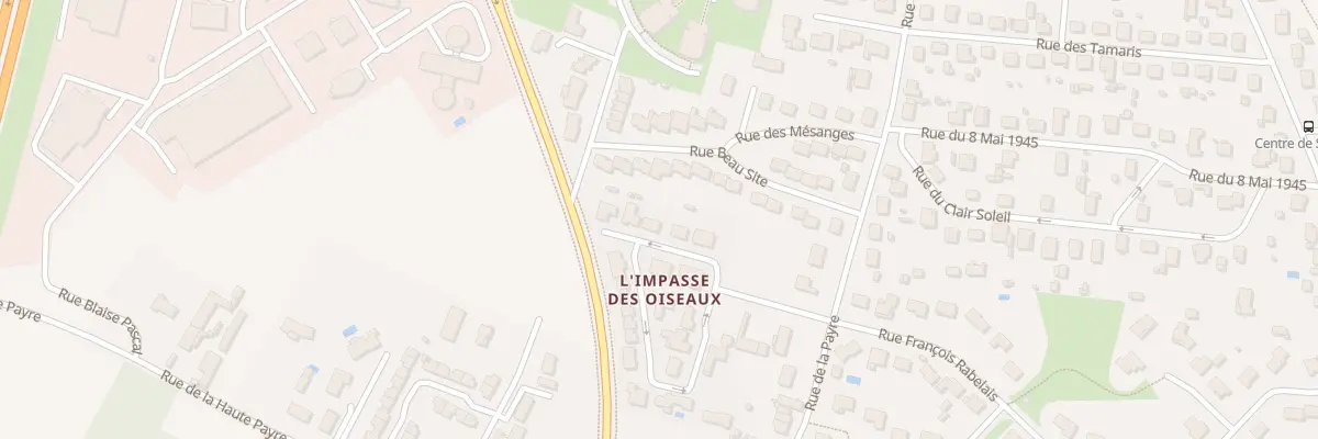 Plan du 3 Imp de la Huppe Fasciee à Jaunay-Marigny