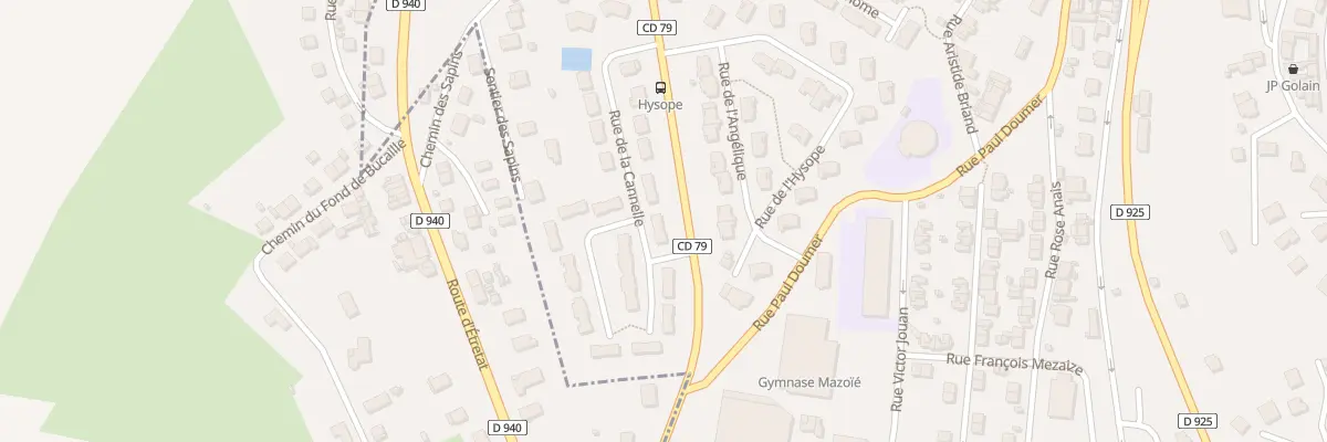 Plan du 13 Rue de la Cannelle à Fécamp