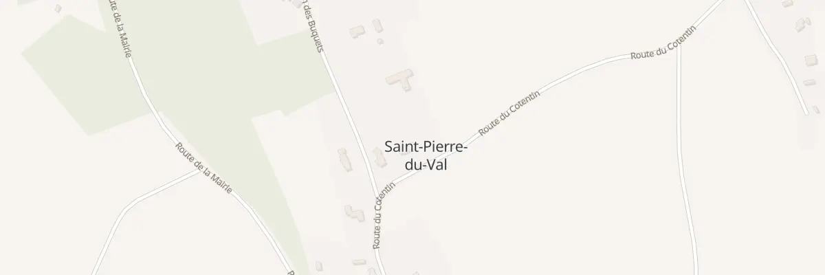 Plan du 1808 Rte du Cotentin à Saint-Pierre-du-Val