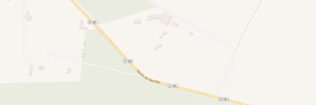 Plan du 822 Rte de Berville à Saint-Pierre-du-Val