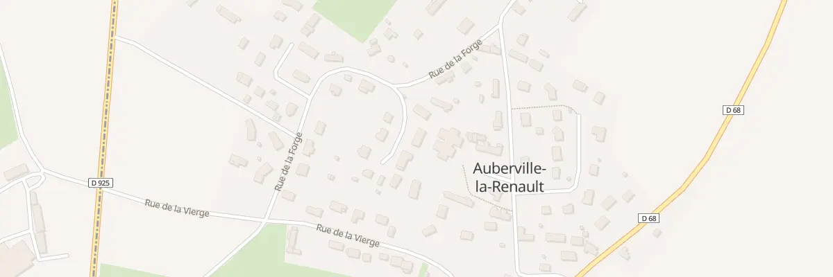 Plan du 2 Les Jonquilles à Auberville-la-Renault