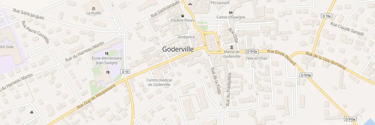 Plan du 15 Rue Guy de Maupassant à Goderville