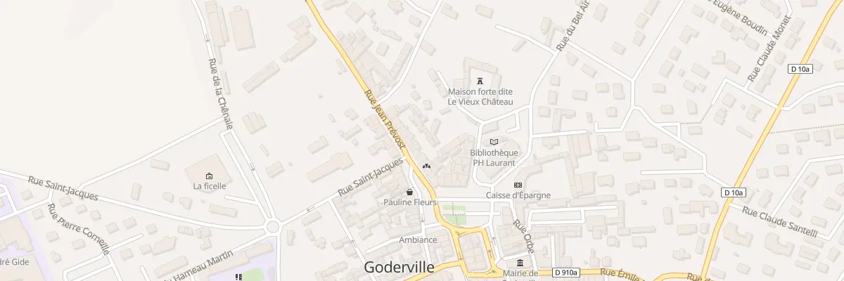Plan du 28 Rue Jean Prévost à Goderville