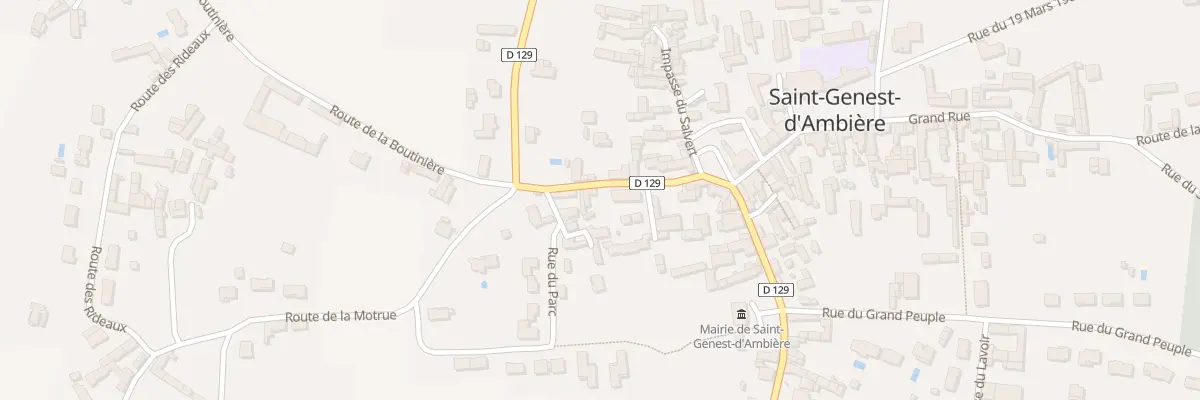 Plan du 9 Rte de la Croix Boutet à Saint-Genest-d’Ambière