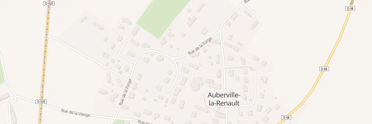 Plan du 294 Rue de la Forge à Auberville-la-Renault