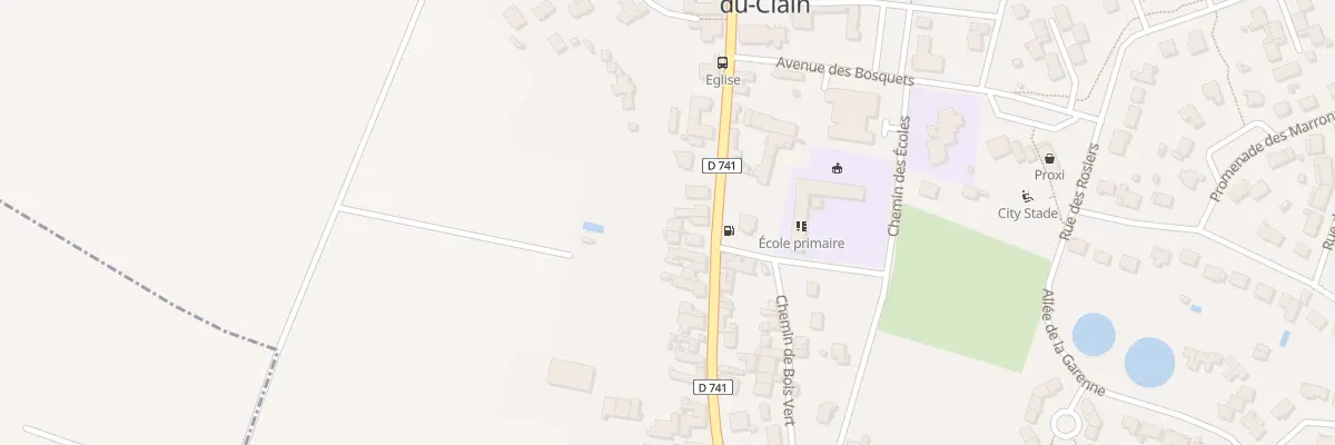 Plan du 57 Rue Nationale à La Villedieu-du-Clain