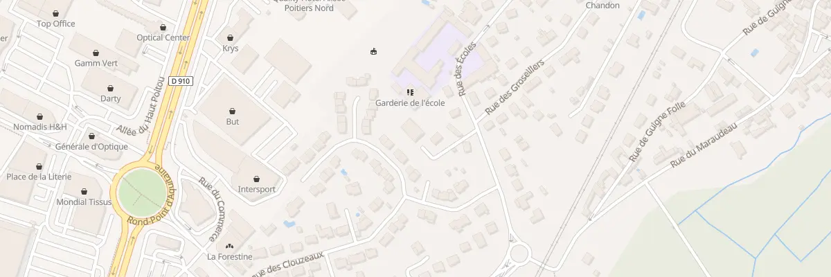 Plan du 24B Rue des Écoles à Chasseneuil-du-Poitou
