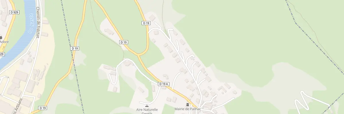 Plan du 5030 L’Agnere à Pailhac