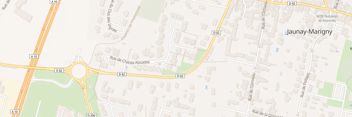 Plan du 28 Rue Chante Alouette à Jaunay-Marigny
