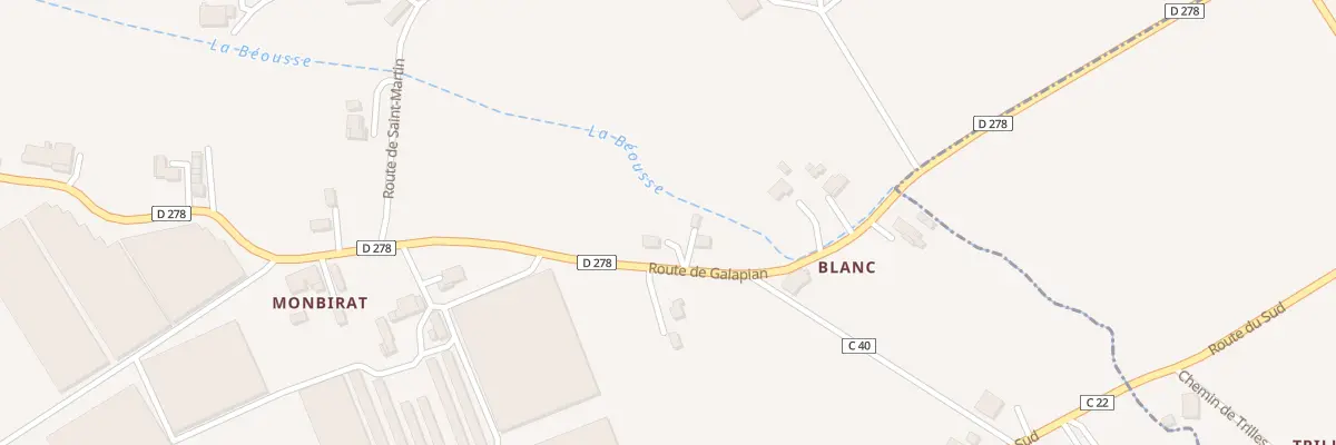 Plan du 1481 Rte de Galapian à Aiguillon