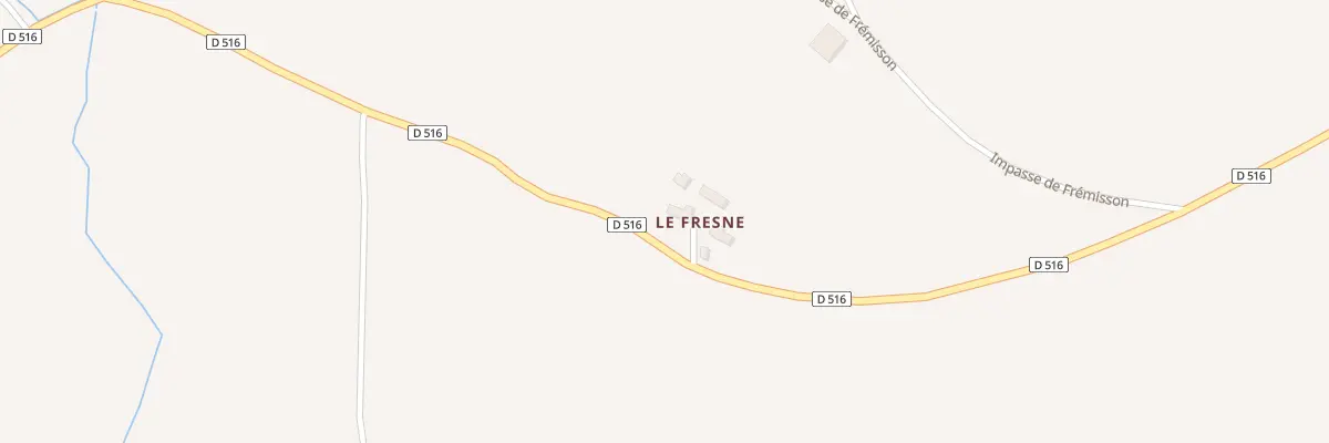 Plan du 610 Rte de Quincampoix à Laleu