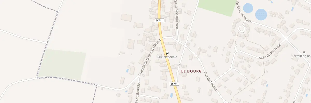 Plan du 2 Che de la Grand Maison à La Villedieu-du-Clain
