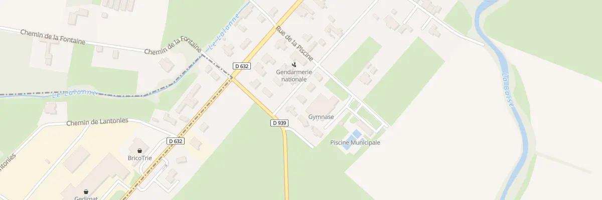 Plan du 5 Lot de l’Escaladiou à Trie-sur-Baïse