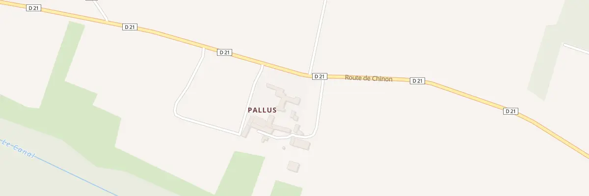 Plan du 5 Rte de Chinon à Cravant-les-Côteaux